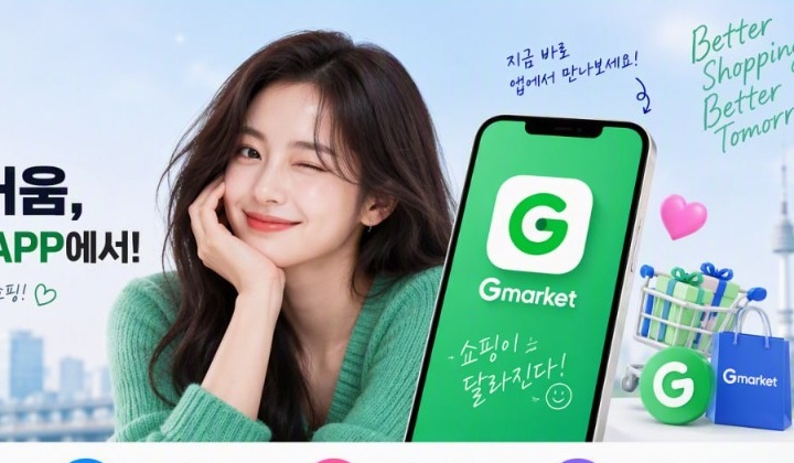 Gmarket 메인 비주얼